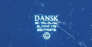 Vintage Dansk Kobenstyle Fondue Pot w/Cast Iron Warmer  