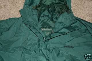  Mens Thundercloud Green Rain Jacket Size XLT  
