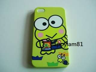 Cute Keroppi Frog Slim Case Cover for iPhone 4G  