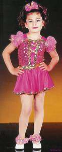 LITTLE MISS MISFIT Dance Dress Jazz Tap Costume ChildXS  
