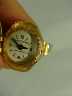 Swiss Antimagnetic ring watch for parts  