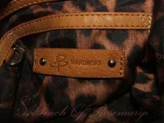 Makowsky Belfast Leather Shopper Tote Bag Purse Terracotta  