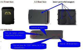 car vehicle auto GSM/GPRS/GPS Tracker Tracking Device  