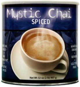 Mystic Chai Spiced Tea   4 lbs (two 2lb cans)  