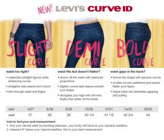 Levis® Womens Bootcut Jeans, Curve ID Demi  women  levis 