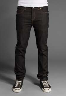 OBEY Juvee Modern Straight in Raw Indigo  