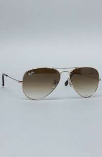 Ray Ban The 55mm Large Aviator Sunglasses in Faded Brown  Karmaloop 