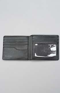 Nixon The Showoff BiFold Wallet in All Black  Karmaloop   Global 