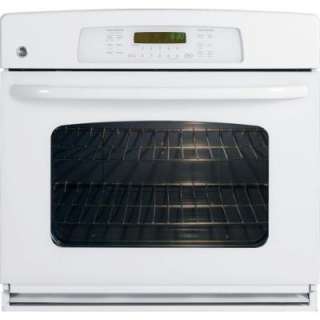 GE 30 in. Electric Convection Single Wall Oven in White JTP70DPWW at 