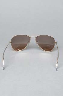 Ray Ban The Aviator Large Metal Sunglasses in Brown and Pink 
