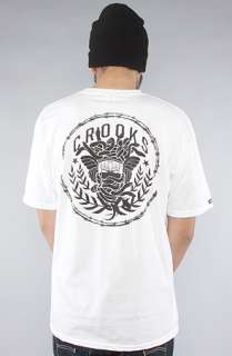 Crooks and Castles The Barbwire Medusa Tee in White  Karmaloop 