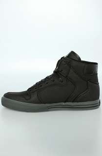 SUPRA The Vaider Sneaker in TUF Black Gunny  Karmaloop   Global 