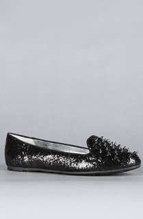 Senso Diffusion The Esta Flat in Black Glitter  Karmaloop 