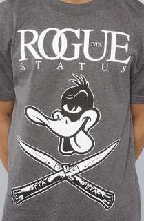 DTA The Duckeye Tee in Charcoal  Karmaloop   Global Concrete 