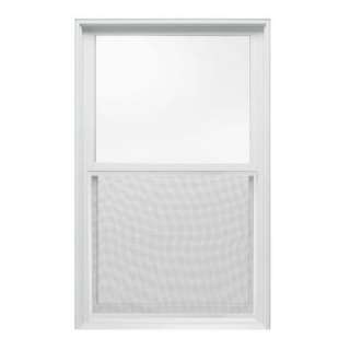   Double Hung, 26 1/8 in. x 40 3/4 in., White with LowE Glass and Screen