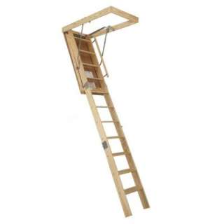   22 1/2 in. 300 lb. Load Capacity Not Rated Premium Wood Attic Stairway
