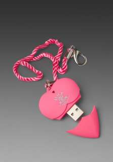 JUICY COUTURE Heart Shaped USB Port in Multi  