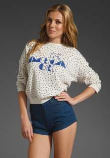 KAREN WALKER Runaway The American Girl Sweater in Oatmeal at Revolve 