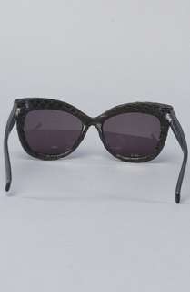 House of Harlow 1960 The Linsey Sunglasses in Black Snake  Karmaloop 