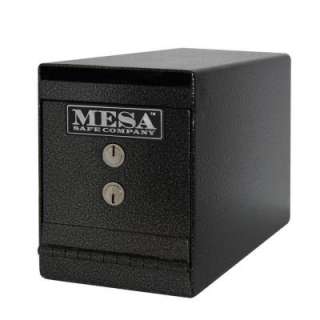 MESA Safe Key Lock 8 in. Undercounter Depository Safe MUC2KCSD at The 