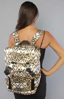 Joyrich The Native Leopard Belted Backpack  Karmaloop   Global 