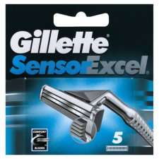 Gillette Sensor Excel Cartridges 5S   Groceries   Tesco Groceries