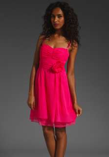 NANETTE LEPORE Tap Tap Dress in Tahiti Pink  