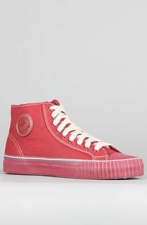 PF Flyers The Center Hi Sneaker in Red Canvas  Karmaloop   Global 