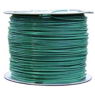 Southwire 500 ft. Green 8 Solid TW Cable 14118402 