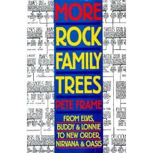 More Rock Family Trees  Pete Frame Englische Bücher