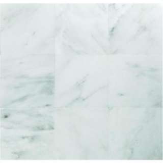 MS International 4 In. X 4 In. Greecian White Tumbled Marble Floor and 