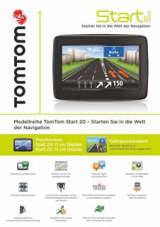 TomTom Start 20 Central Europe Traffic Navigationssystem (11 cm (4,3 