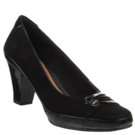 Womens Clarks Diamond Sadler Black Suede Shoes 