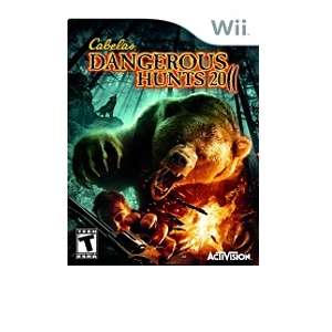 Activision Cabelas Dangerous Hunts 2011 Video Game   Nintendo Wii 
