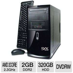 SYX No O/S AMD Desktop PC   AMD Athlon 64 X2 4450e 2.3 GHz, 2GB DDR2 