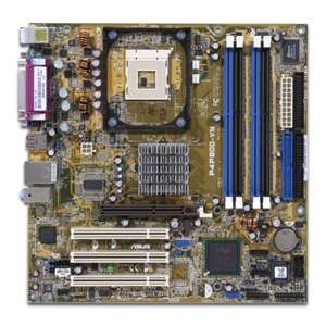 Asus P4P800 VM Intel Socket 478 MicroATX Motherboard / Audio / Video 