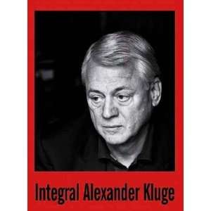 Integral Alexander Kluge 16dvd   Digipack  Alexander Kluge 