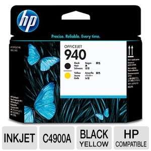 HP 940 C4900A Black/Yellow Printhead 