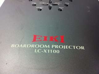 Eiki LC X1100 Boardroom/Professional 720p HD LCD Projector 4100 Lumens 