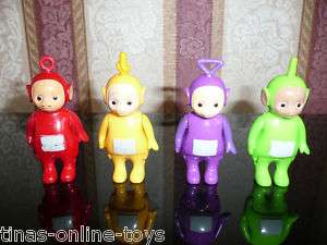 TELETUBBIES FIGURES X 4 FOR HOUSE/HOME**LAA PO DIPSY+  