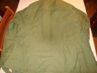   War US Army M65 Field Jacket LARGE Sz 48 Uniform Tunic Nam BIG  