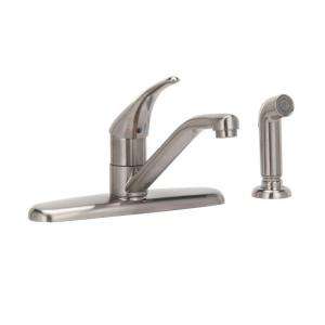   Sprayer Kitchen Faucet in Stainless Steel 8411SSF 