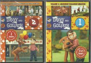 DAVEY and GOLIATH   FOUR Volume 2008 DVD SET Learning Caring 