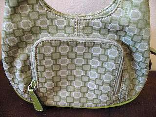 Pea Lime Green Nine West Strap Purse Handbag Pocketbook  