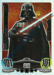 235   DARTH VADER   Force Meister   Force Attax Serie 3   Movie 