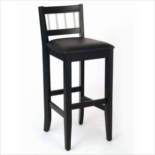   Styles Furniture Manhattan 30 Pub Black Bar stool 095385759728  