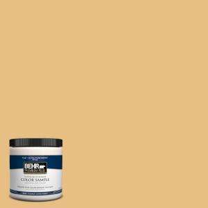 BEHR Premium Plus 8 oz. Piedra De Sol Interior/Exterior Paint Tester 