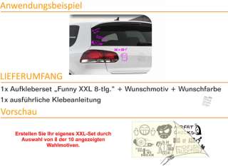 E179 Shocker DUB OEM Aufkleber Sticker VW GOLF AUDI SET  