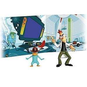 Phineas & Ferb Action Figuren Scene Pack   Dr. Doofenshmirtz and Agent 