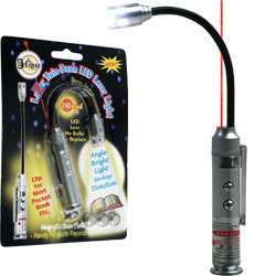 Super Bright™ Adjustable Gooseneck LED Light & Laser  